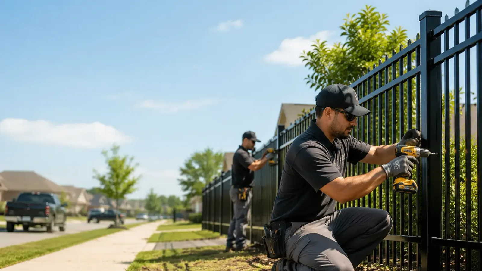 Metal Fence Installation in New Lebanon, OH